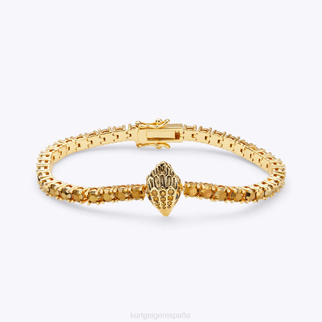 Kurt Geiger mujer pulsera de tenis con águila de londres 2LPR545 | accesorios oro